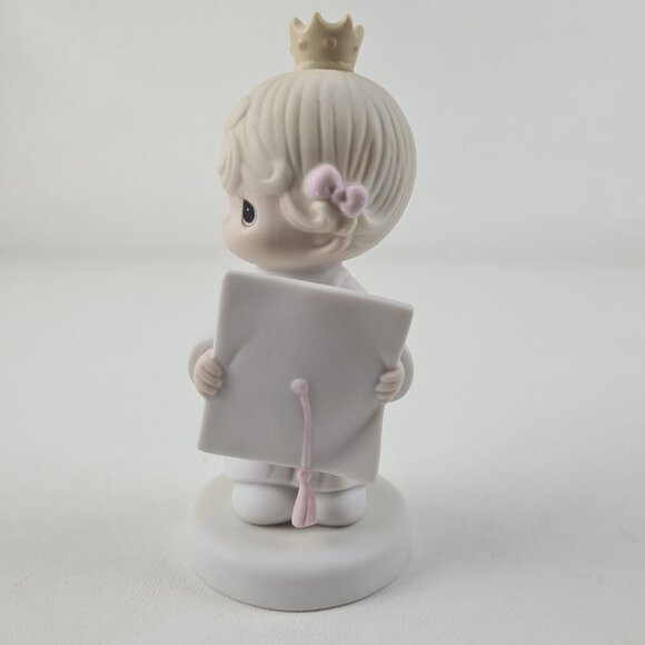 Precious Moments 106208 Congratulations Princess 1986 Porcelain Girl Figurine - Picture 3 of 7